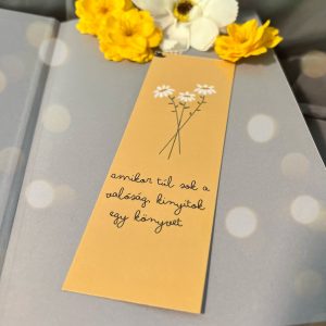 Margaréta papír könyvjelző