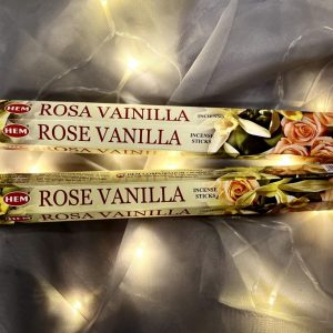 HEM Rose Vanilla füstölő