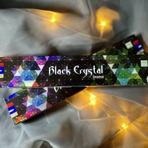 Satya Black Crystal/Fekete kristály füstölő