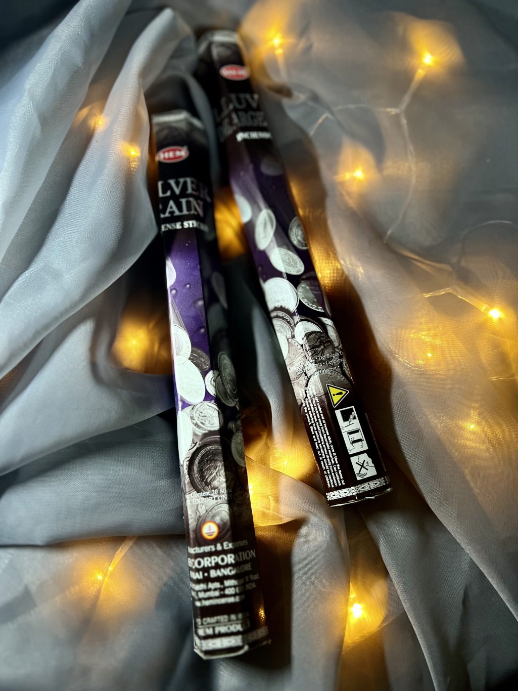 HEM Silver rain/ Ezüst eső füstölő 1 HEM Silver rain/ Ezüst eső füstölő