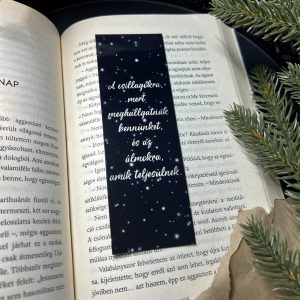 A csillagokra… papír könyvjelző