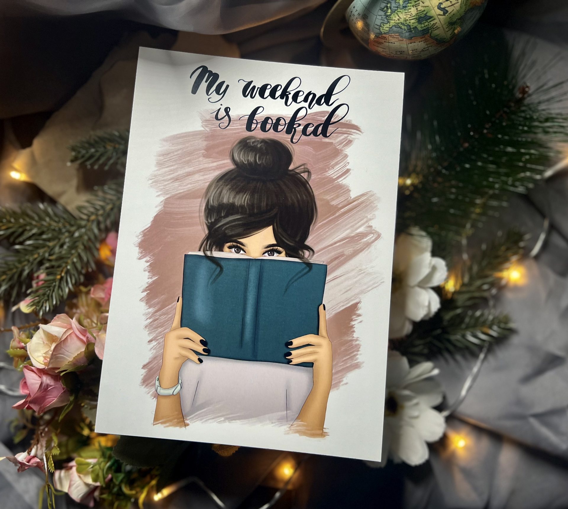 My weekend is booked print 1 My weekend is booked print