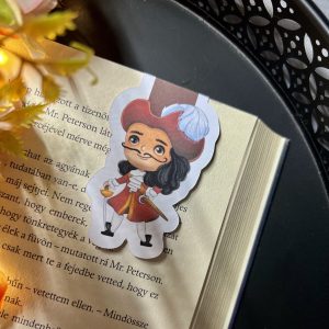 Hook kapitány mágneses könyvjelző