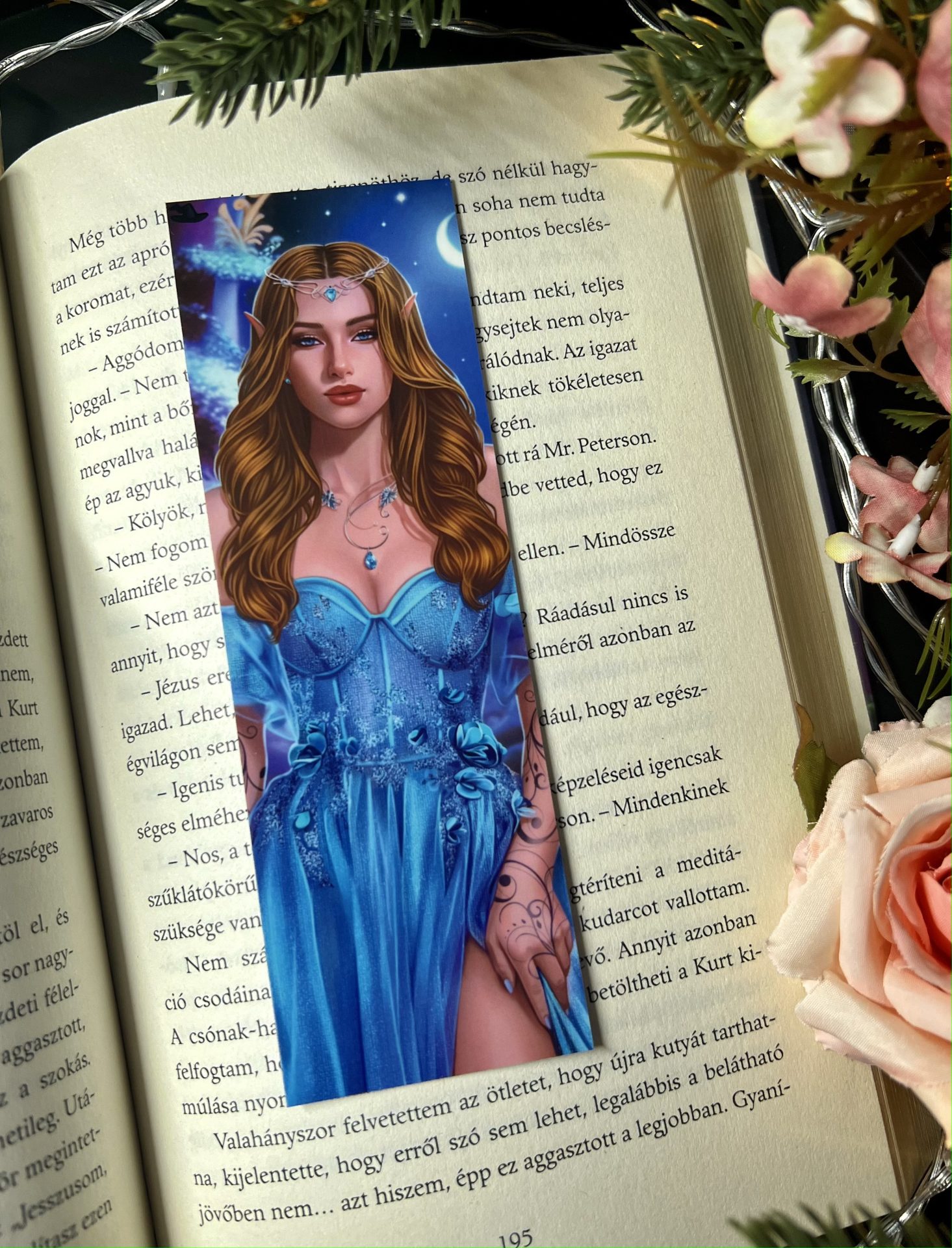 Feyre the High Lady papír könyvjelző 1 Feyre the High Lady papír könyvjelző