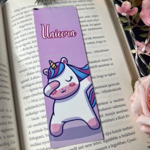 Unicorn papír könyvjelző