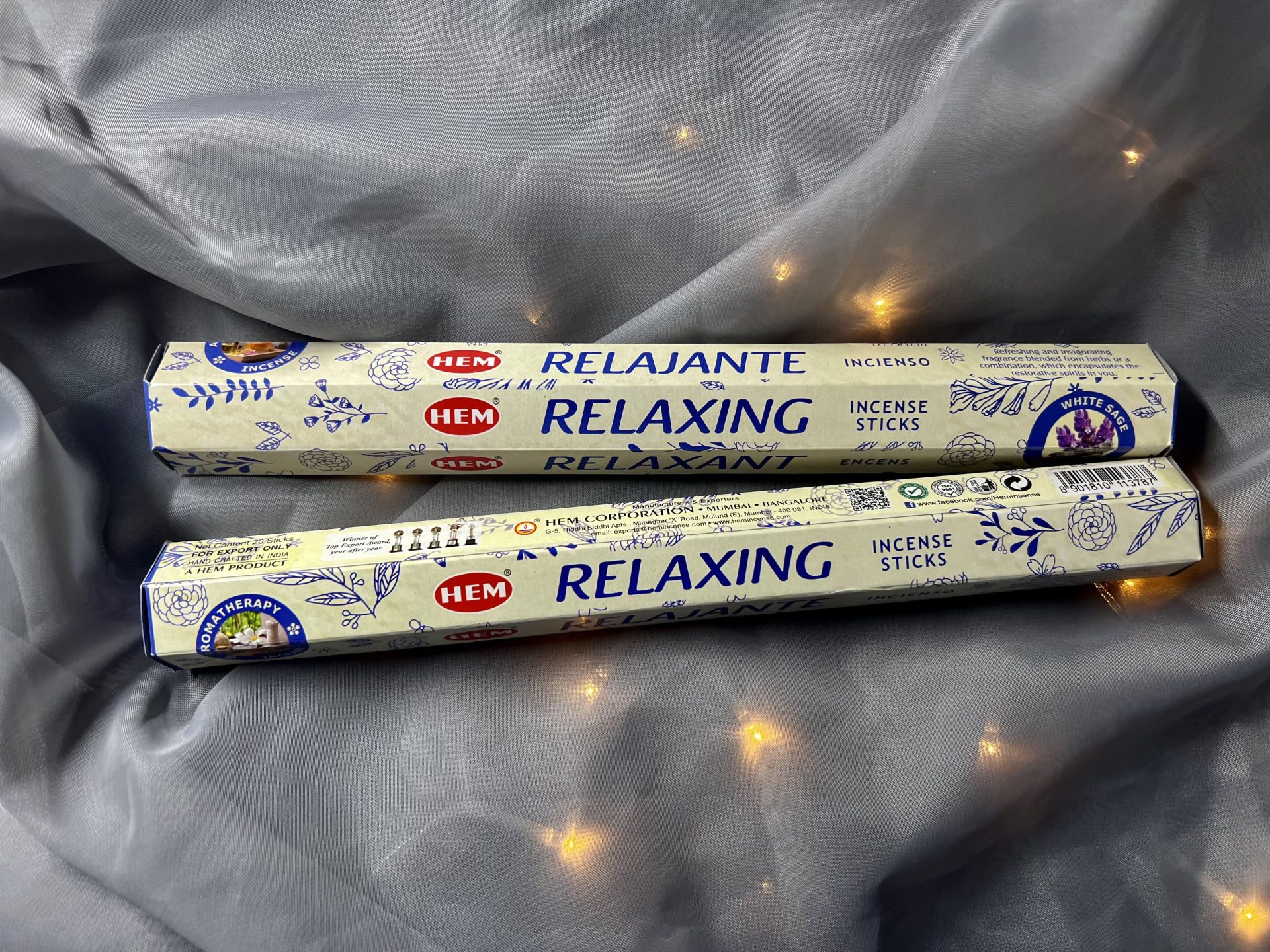 HEM Relaxing/Relaxációs füstölő 1 HEM Relaxing/Relaxációs füstölő