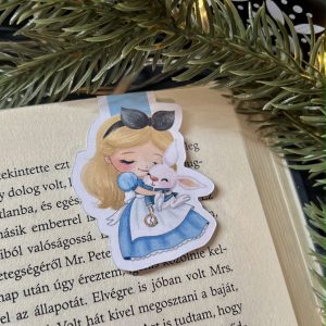 Alice mágneses könyvjelző