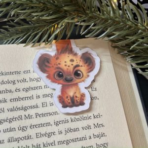 Hiéna mágneses könyvjelző