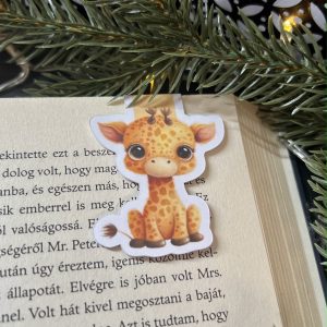 Zsiráf mágneses könyvjelző