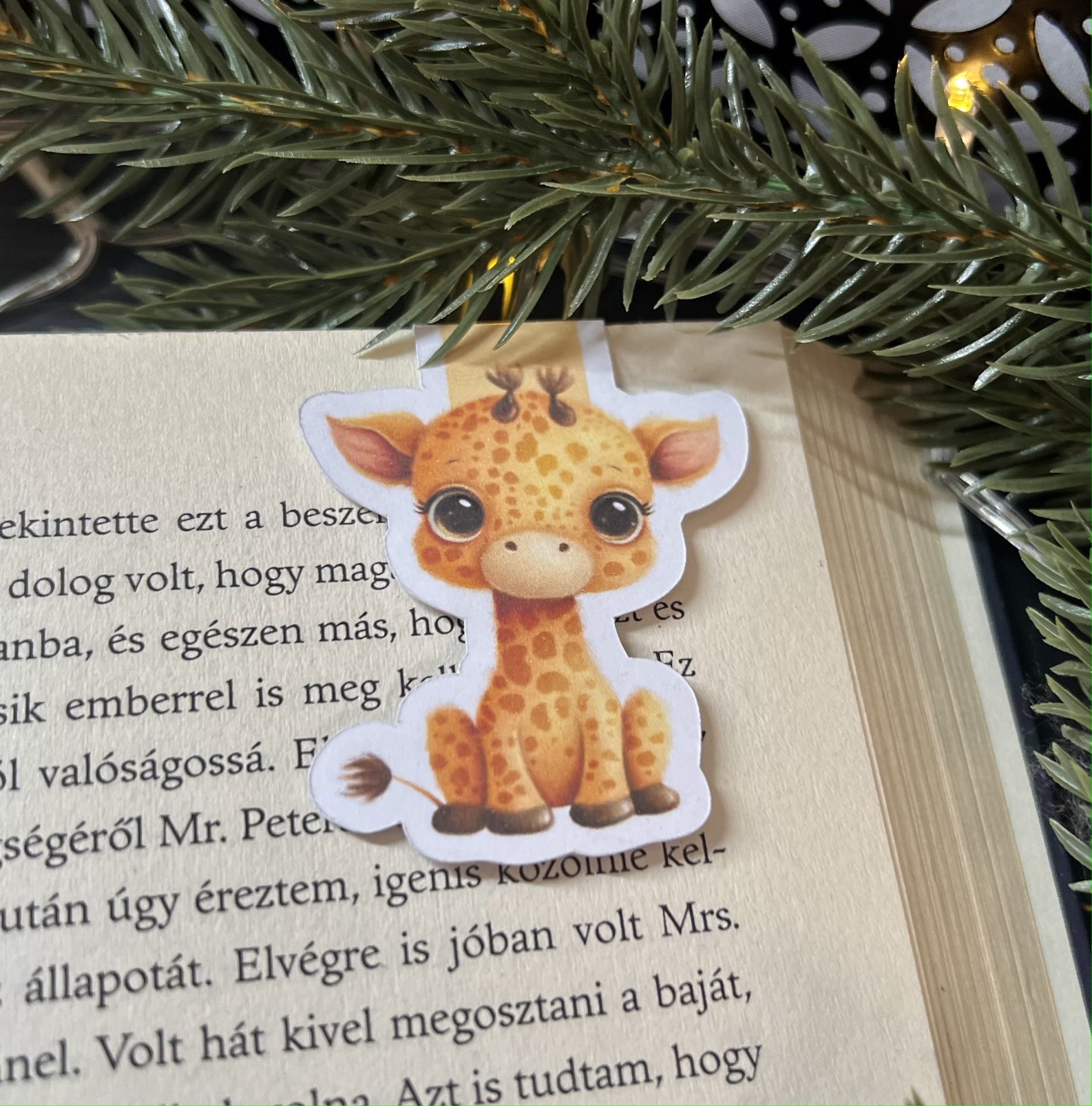 Zsiráf mágneses könyvjelző 1 Zsiráf mágneses könyvjelző