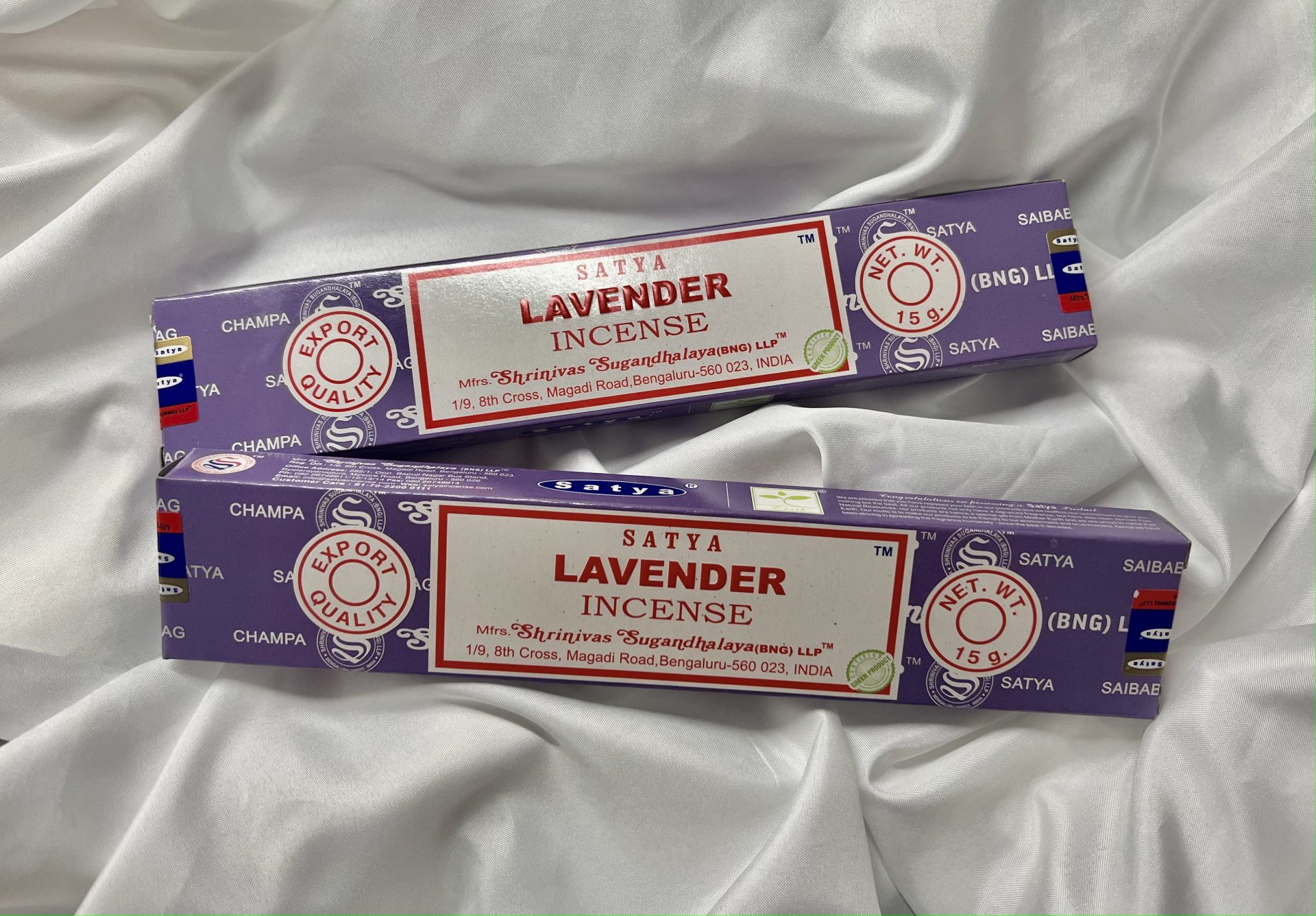 Satya Lavender/Levendula füstölő 1 Satya Lavender/Levendula füstölő
