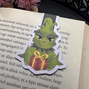 Baby Grinch mágneses könyvjelző