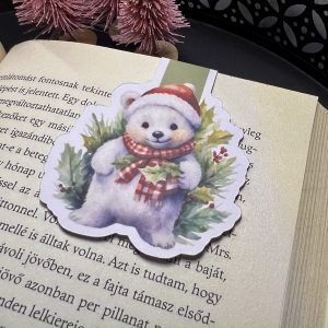 Jegesmedve mágneses könyvjelző