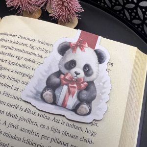 Panda mágneses könyvjelző