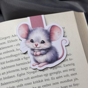 Egérke mágneses könyvjelző