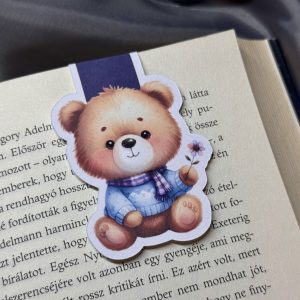 Mackó mágneses könyvjelző