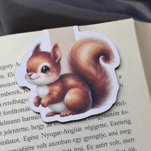 Mókus mágneses könyvjelző