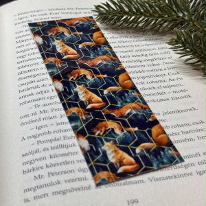 Ravasz Róka papír könyvjelző
