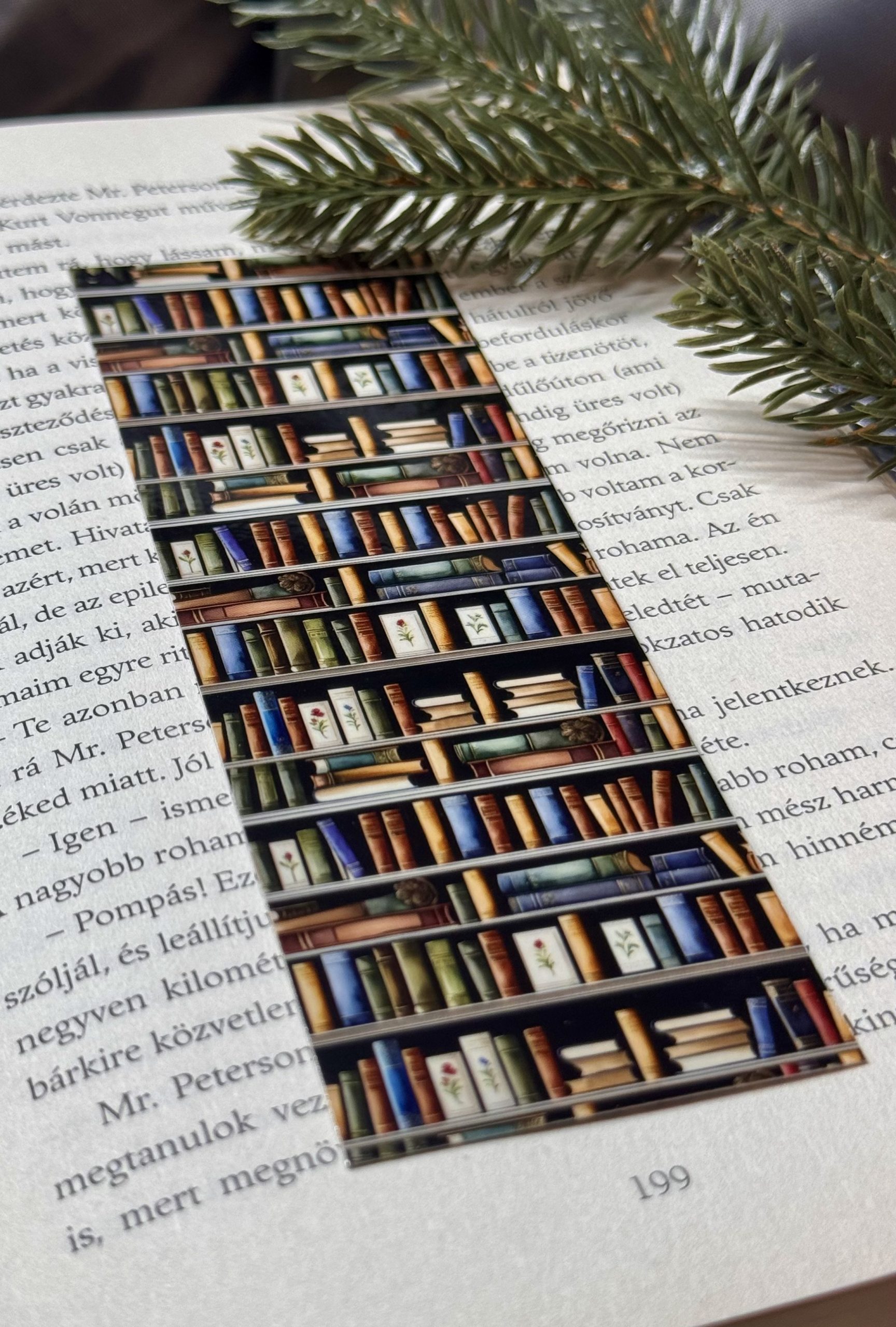Bookshelf papír könyvjelző 1 Bookshelf papír könyvjelző