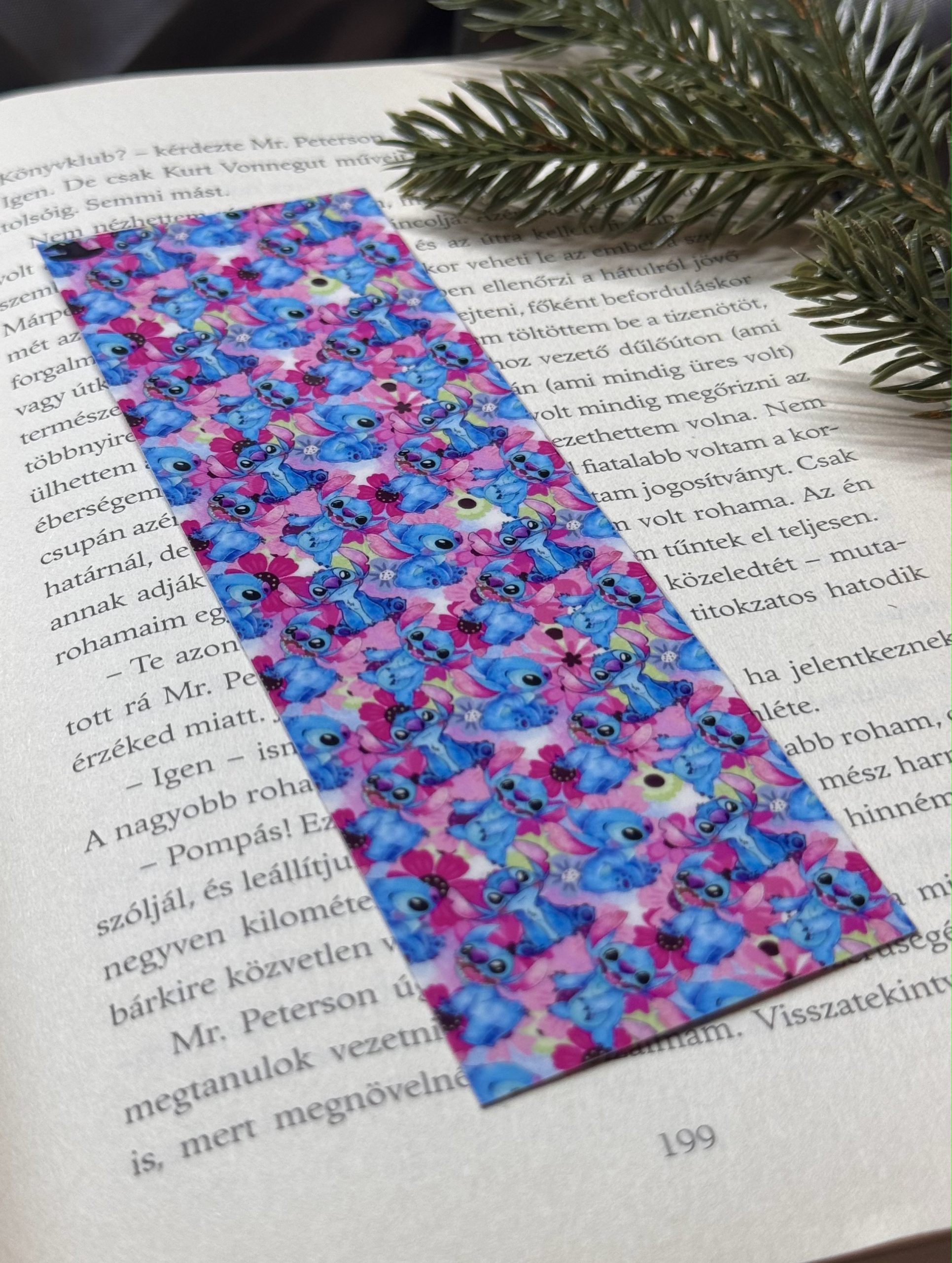 Stitch papír könyvjelző 2 Stitch papír könyvjelző - Image 2