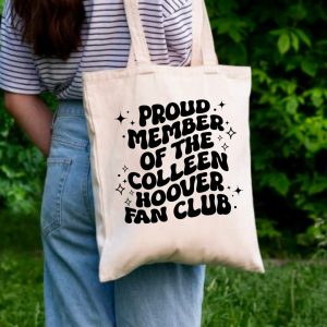 Colleen Hoover fan club vászontáska
