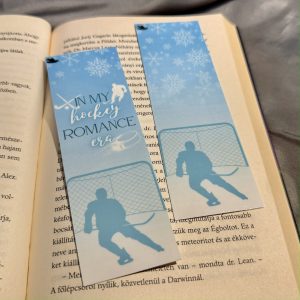 Hockey Romance papír könyvjelző