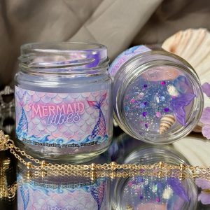 Mermaid vibes gyertya