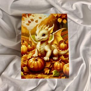 Baby dragon - white print