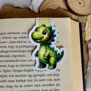 Dínó mágneses könyvjelző