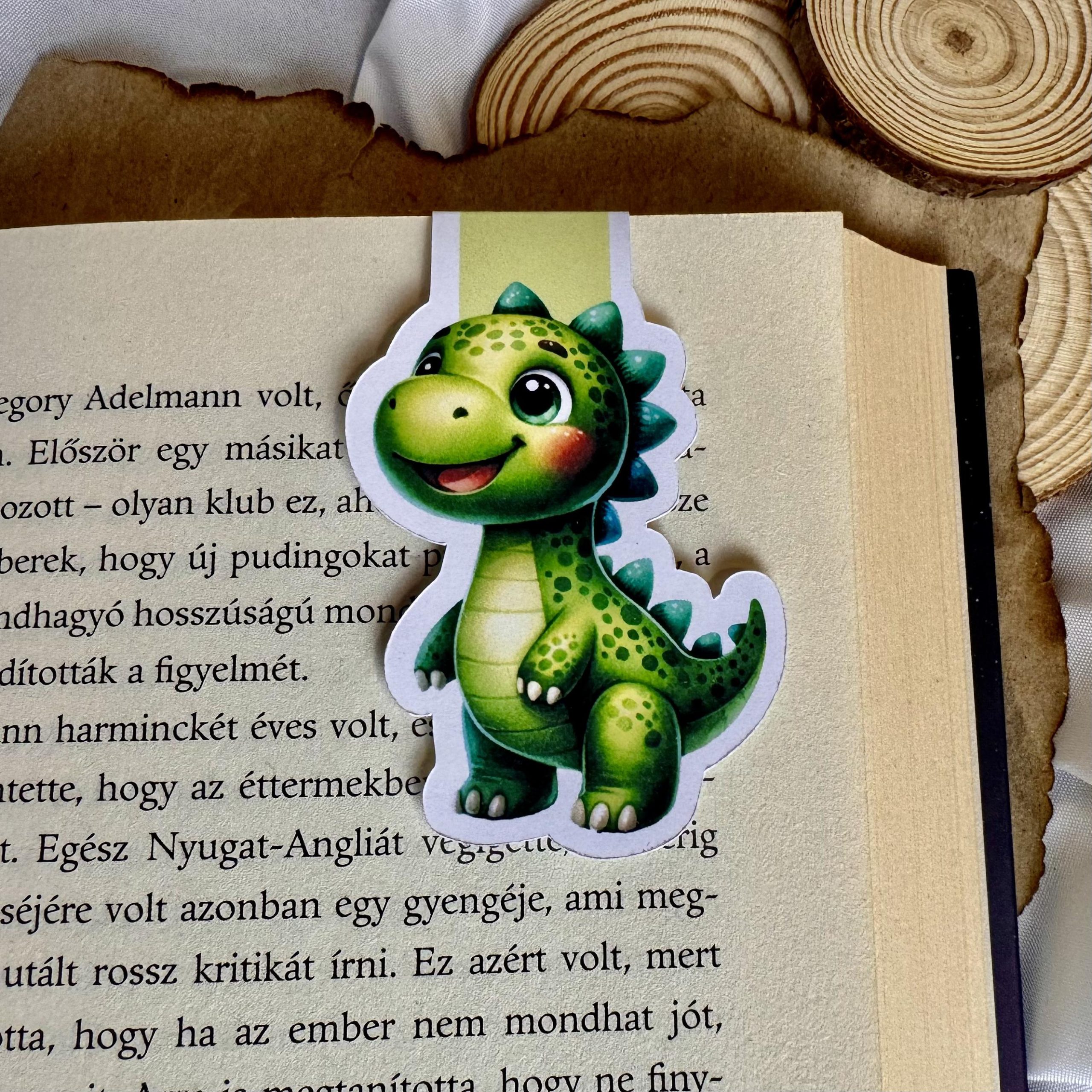 Dínó mágneses könyvjelző 1 Dínó mágneses könyvjelző