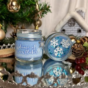 Dance of snowflakes gyertya