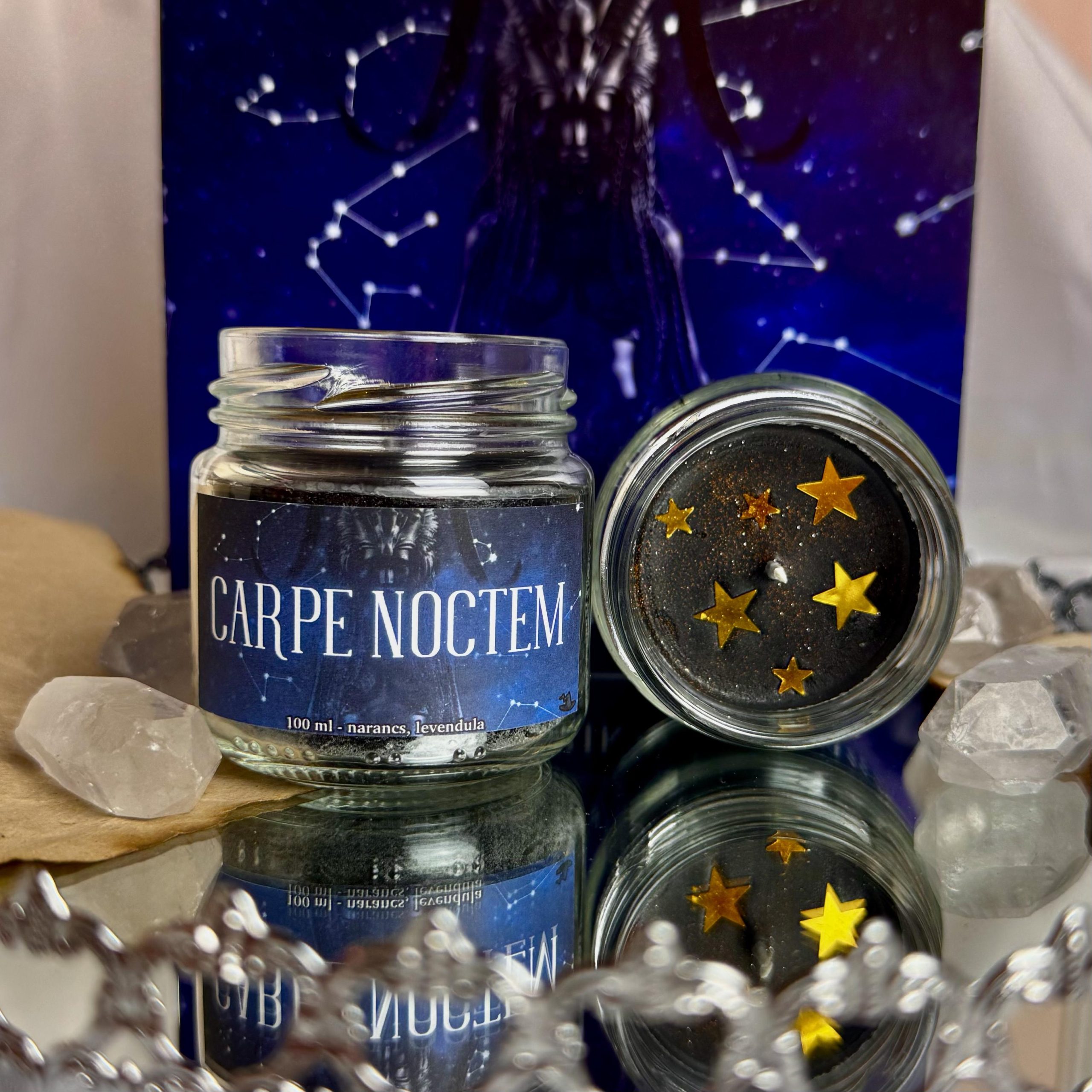 Sárközi Erika Nilla: Carpe Noctem gyertya 1 Sárközi Erika Nilla: Carpe Noctem gyertya