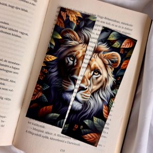 Lion papír könyvjelző
