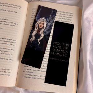 Manon Blackbeak papír könyvjelző
