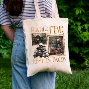 Death by TBR vászontáska
