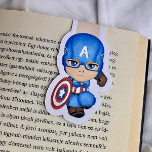 Amerika Kapitány mágneses könyvjelző