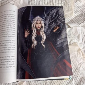 Manon Blackbeak page overlay - áttetsző print