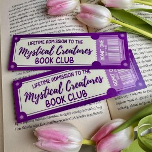 Mystical Creatures Book Club papír könyvjelző