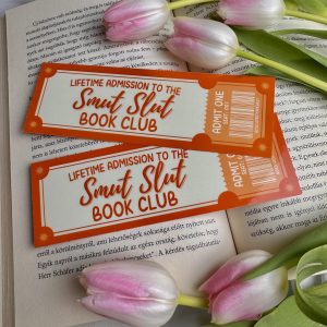 Smut Slut Book Club papír könyvjelző