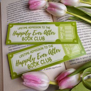 Happily Ever After Book Club papír könyvjelző