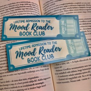 Mood Reader book club papír könyvjelző