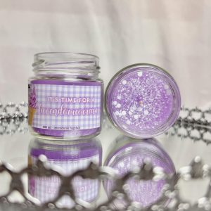 Lavender ice cream gyertya