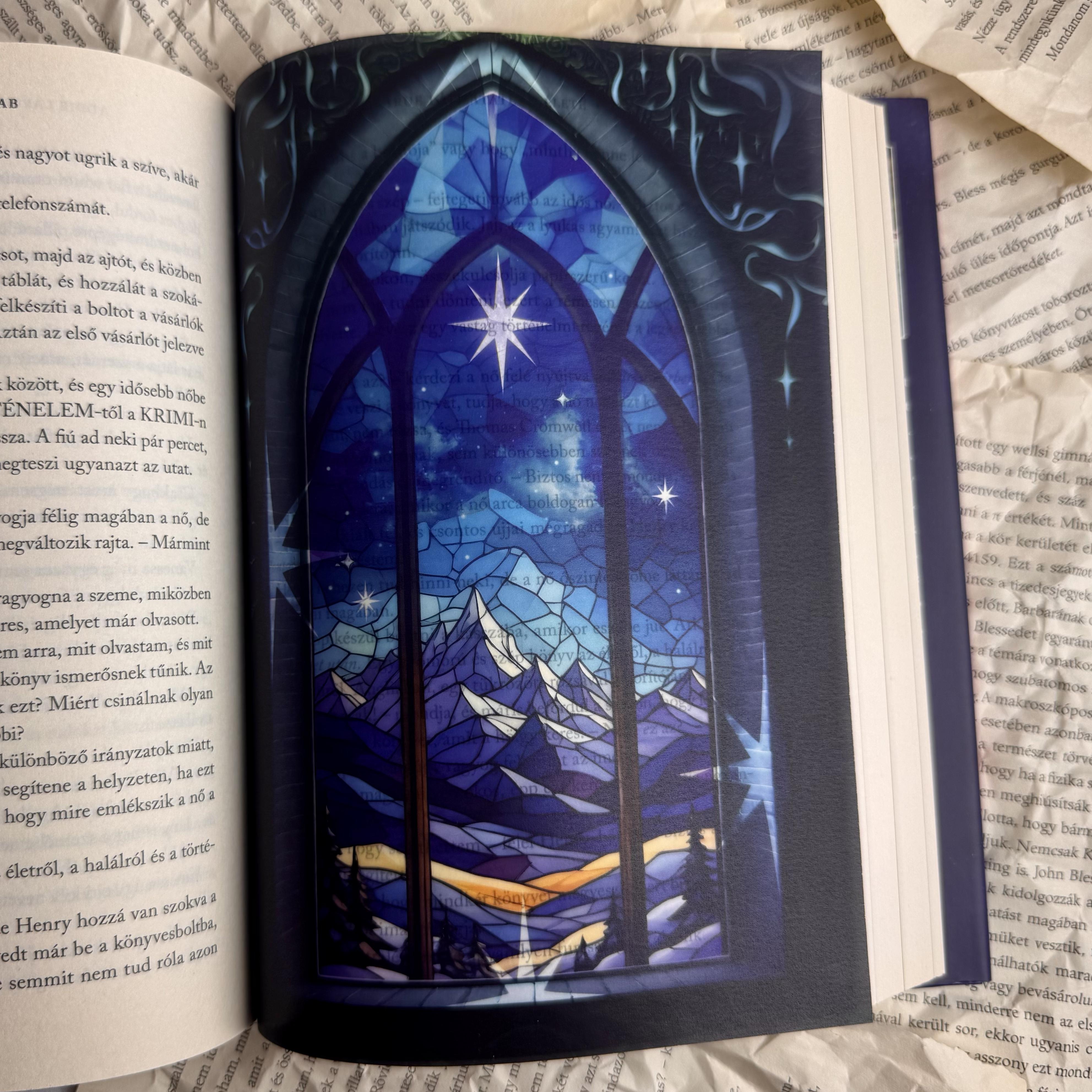 Velaris - ACOTAR page overlay - áttetsző print 1 Velaris - ACOTAR page overlay - áttetsző print