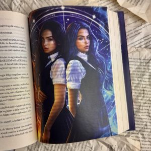 Tory Vega & Darcy Vega - Zodiac Academy page overlay - áttetsző print