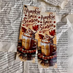 Pumpkin Spice Season papír könyvjelző
