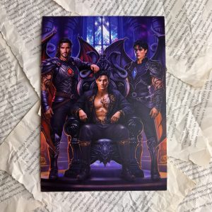 Bat Boys - Cassian, Rhysand és Azriel print