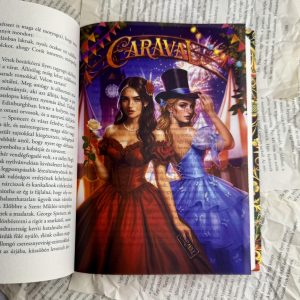 Scarlett & Donatella Dragna - Caraval page overlay - áttetsző print