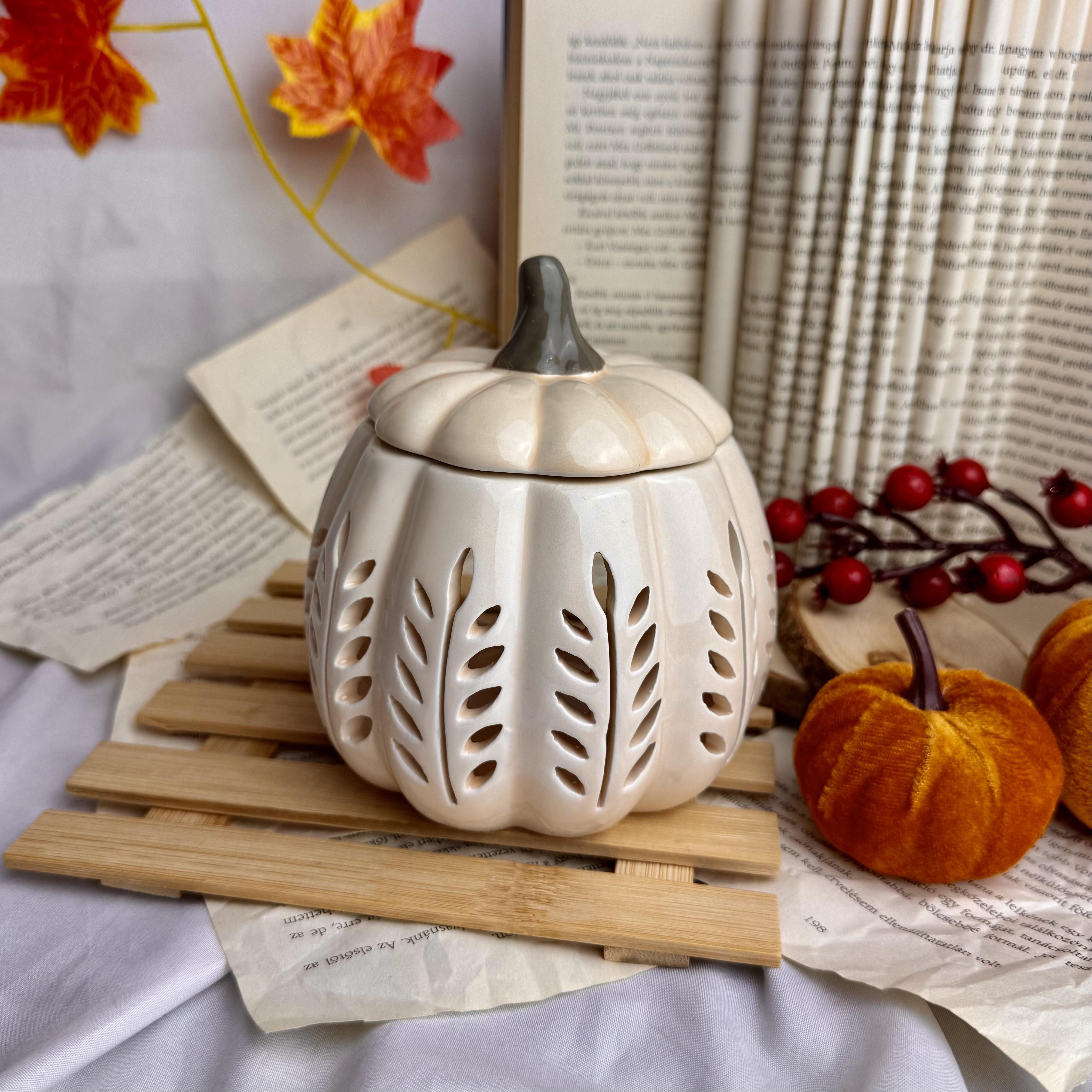 Elegant pumpkin kerámia párologtató/viaszolvasztó 1 Elegant pumpkin kerámia párologtató/viaszolvasztó