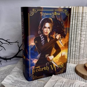 Fourth Wing dust jacket védőborító - exkluzív, limitált kiadás