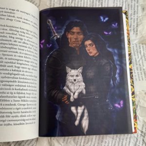 Saeris & Kingfisher - Quicksilver page overlay - áttetsző print